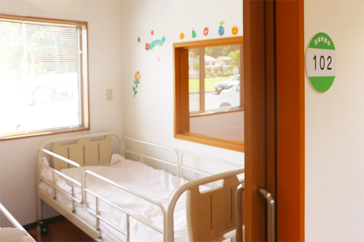 お部屋（ベッドルーム）